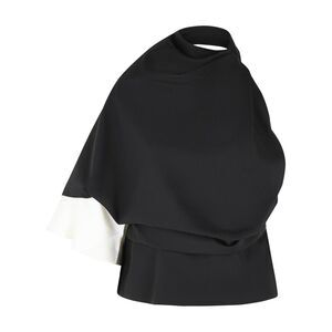 Róhe Black Wool Blend Blouse Women